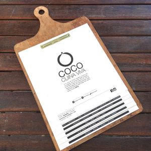 Menu at Coco Cuina Viva in Cadaques