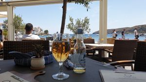 View sea at Coco Cuina Viva in Cadaques
