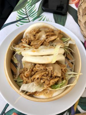Gua bao de “pulled Pork” con mayonesa de hoisin at Coco Cuina Viva in Cadaques