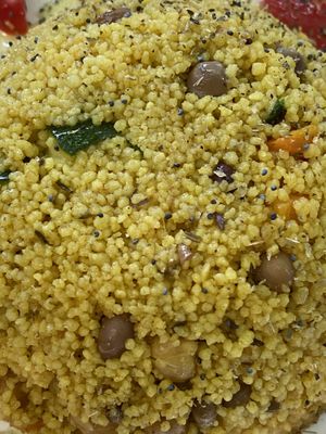 Cous cous  at Va Pensiero Nutrition Cafe in Venice
