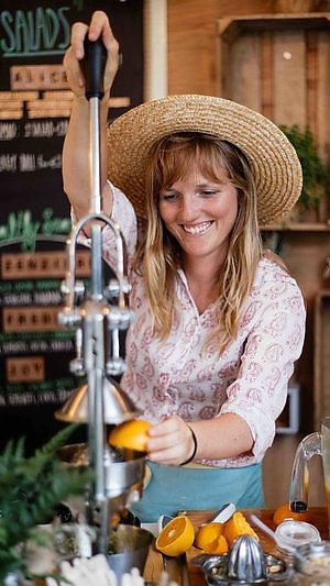 Nice and welcoming team  at Veggie Wave - Dom Pedro in Lisbon