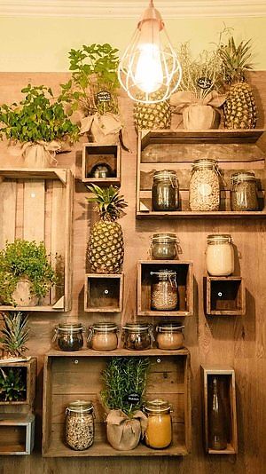 Cute little shop at Veggie Wave - Dom Pedro in Lisbon