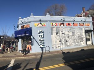Such a cute place! at Kupel's Bakery in Brookline