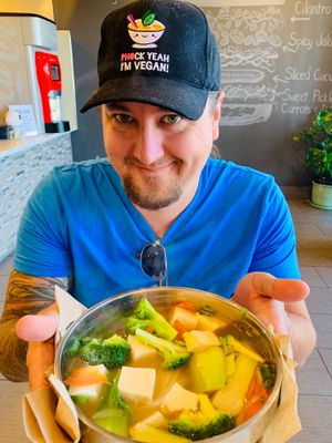 Tofu pho  at I Heart Banh Mi  in Hemet