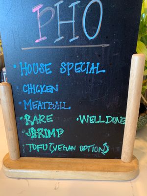 Vegan options!  at I Heart Banh Mi  in Hemet