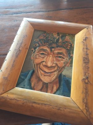 Menu front :-) at Blue Earth Village in Bunutan