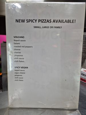 Extra pizza option at Vermont Pizzeria in Vermont