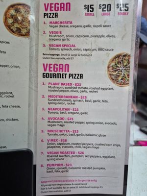  at Vermont Pizzeria in Vermont