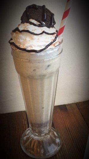 Milkshakes! Vegan available  at Pixie Bakes Cakery and Coffee Shop in Tintwistle