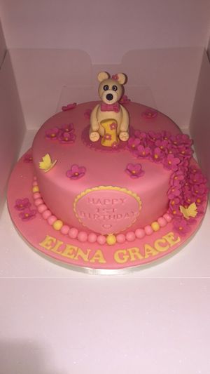 Celebration cakes at Pixie Bakes Cakery and Coffee Shop in Tintwistle