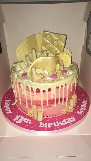 Celebration cakes at Pixie Bakes Cakery and Coffee Shop in Tintwistle