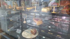 A good range of vegan desserts at Elaingel  in Bletchley