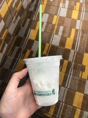 Vanilla milkshake  at Simple and Good in Enfield