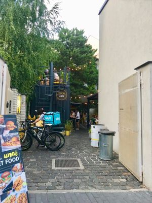 Food court at Made with Laf in Bratislava