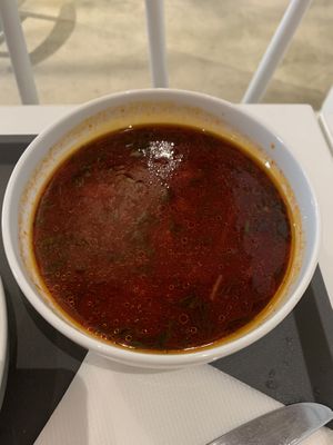 borscht  at Made with Laf in Bratislava