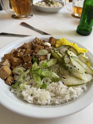 Teriyaki tofu   at Made with Laf in Bratislava