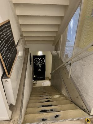 Downstairs   at Made with Laf in Bratislava