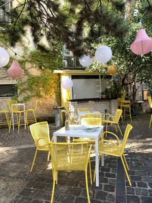 Beautiful garden at Made with Laf in Bratislava