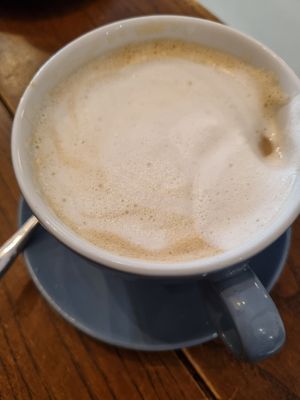 Flat white at TINK in Ljubljana