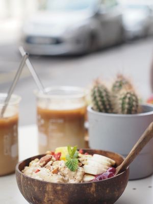 Acai Bowl at TINK in Ljubljana