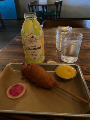 Best corndog on the planet!  at Modern Shaman in Whittier
