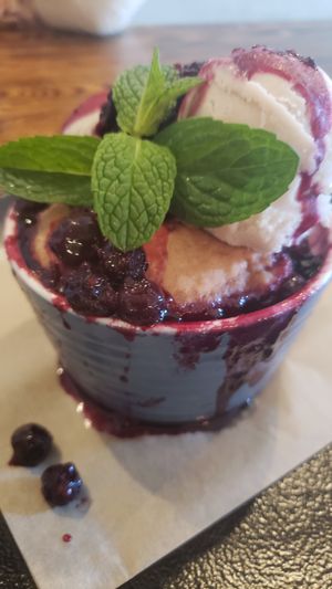 Mixed Berry Cobbler at Modern Shaman in Whittier