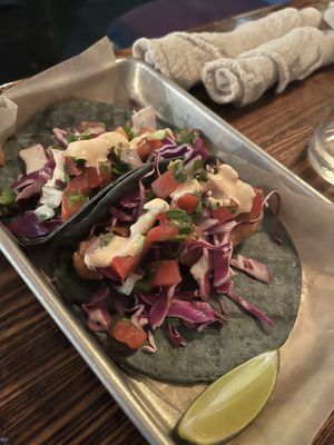 Baja tacos  at Modern Shaman in Whittier
