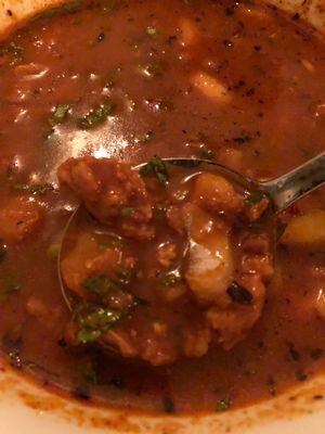 Vegan Menudo! Worth trying!  at Modern Shaman in Whittier