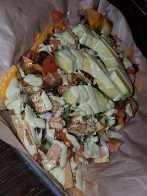 Jackfruit nachos at Modern Shaman in Whittier