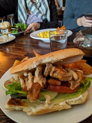 Oy po'boy at Modern Shaman in Whittier