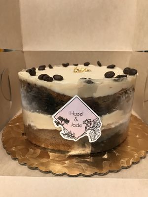 Pretty presentation   at Hazel & Jade Bakery in San Diego