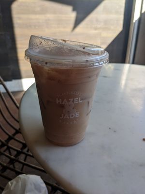 Iced Chai Latte at Hazel & Jade Bakery in San Diego