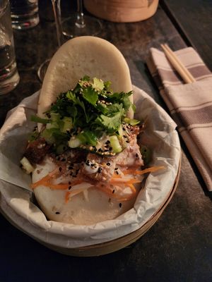 Tofu bao at Magnolia in Stockholm
