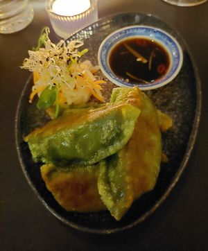 Gyoza at Magnolia in Stockholm