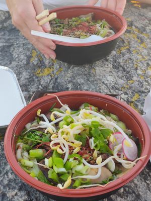 Vegan pho! at Magnolia in Stockholm