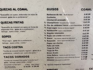   at Quecas El Comal in Cabo San Lucas