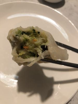 Vegan dumpling  at Zen Garden in Great Neck