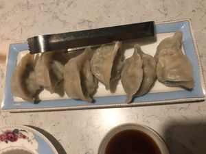 Vegan Dumpling  at Zen Garden in Great Neck