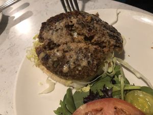 Soy pattie at Zen Garden in Great Neck