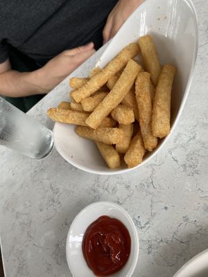 Yucca fries at Zen Garden in Great Neck