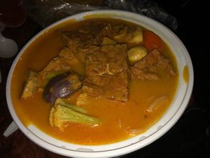 #curryvegetabletofunoodlesoup #咖哩  at Zen Garden in Great Neck