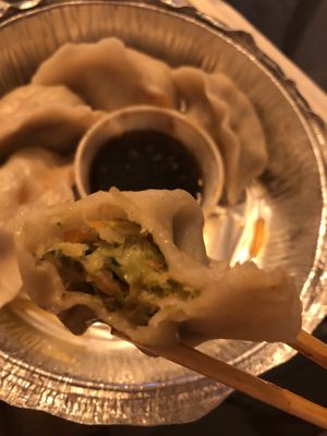 Vegan dumpling   at Zen Garden in Great Neck
