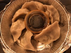 Vegan dumpling   at Zen Garden in Great Neck