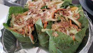 Thai Veggie Wraps at Zen Garden in Great Neck