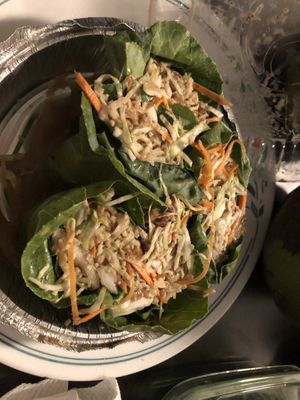 Thai veggie wrap   at Zen Garden in Great Neck