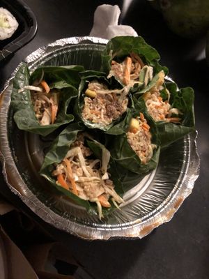 Thai veggie wrap  at Zen Garden in Great Neck