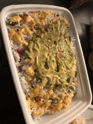 Mexican fried rice   at Zen Garden in Great Neck