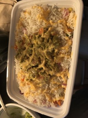 Mexican fried rice   at Zen Garden in Great Neck