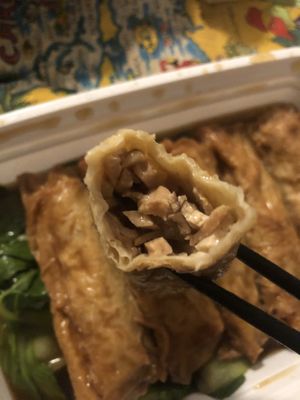 Gold bar and jade tree   at Zen Garden in Great Neck