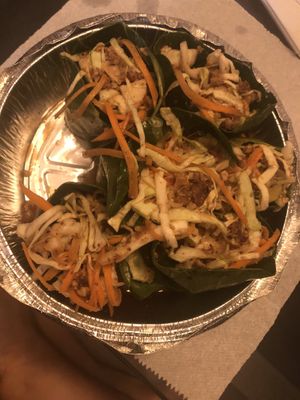 Thai veggie wrap (raw)   at Zen Garden in Great Neck